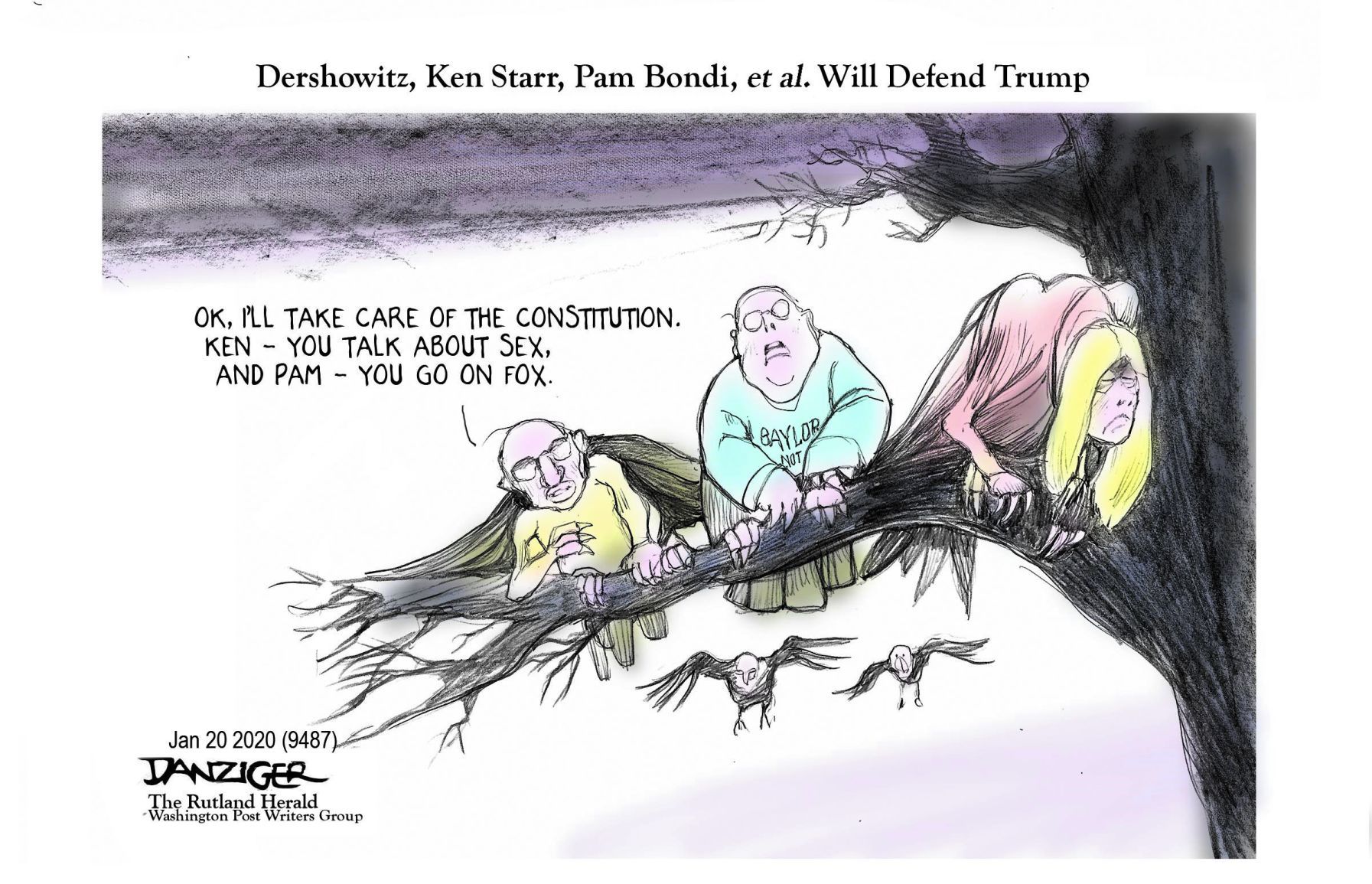 Jeff Danziger cartoon